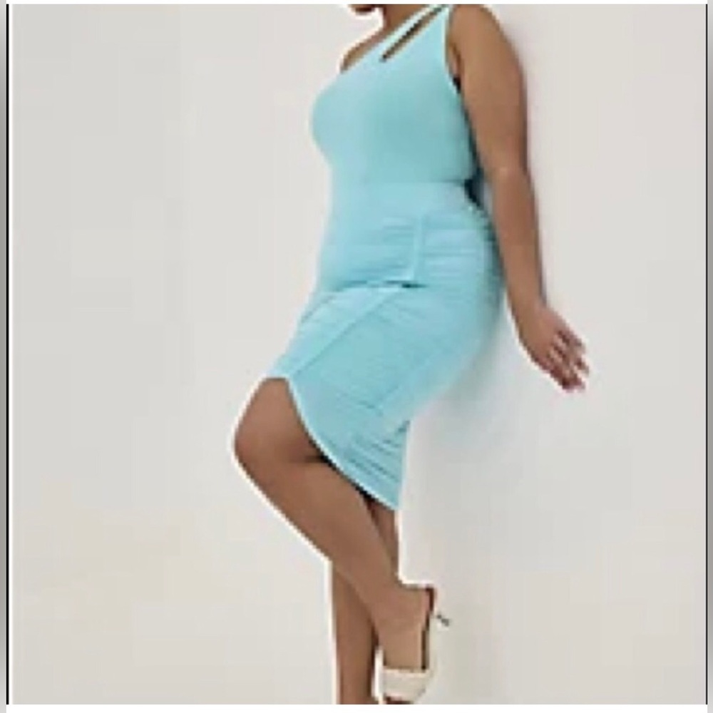 Torrid sz 5 Supersoft midi bodycon skirt NWT
